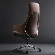 Nordic Leather Modern Ergonomic Office Chair