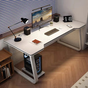 Gaming Desk Computer Writing Table Student Art Modren Simple Style PC Wood Suitable for Home, Office