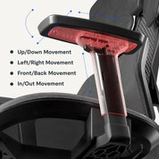 Ergonomic Gaming Chair Reclining Gamer Chair with Adjustable Lumbar Support & 4D Armrests High Back Gaming Chairs for Adults