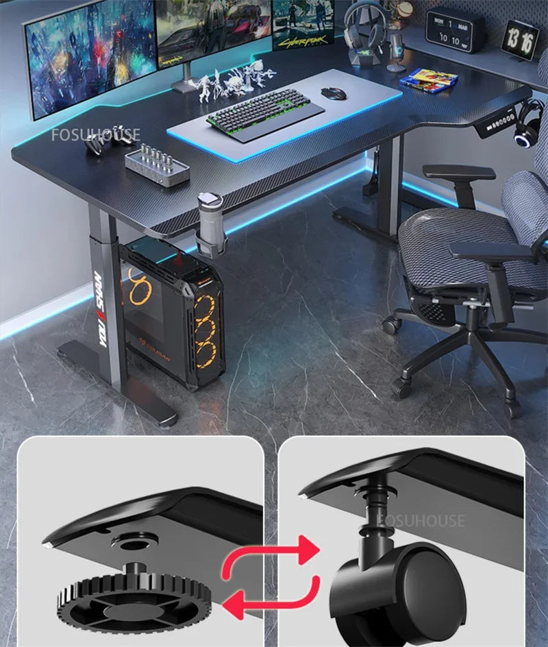 Electric Lifting Table Smart Computer Tables Home Student Study Table E-sports Gaming Desk Office Computer desk Office Furniture
