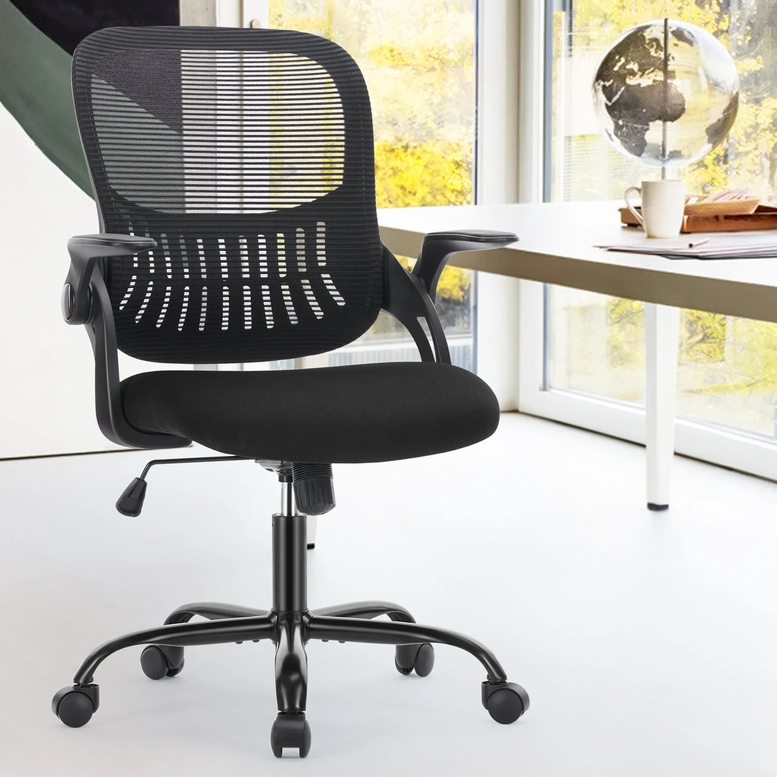 Ergonomic Mesh Backrest Office Desk Chair with Adjustable Height