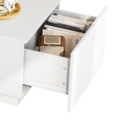 Coffee Table Upscale Large Living Room Table Remote Control