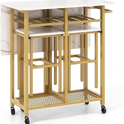  6-Bottle Wine Rack, Side Pushing Handl