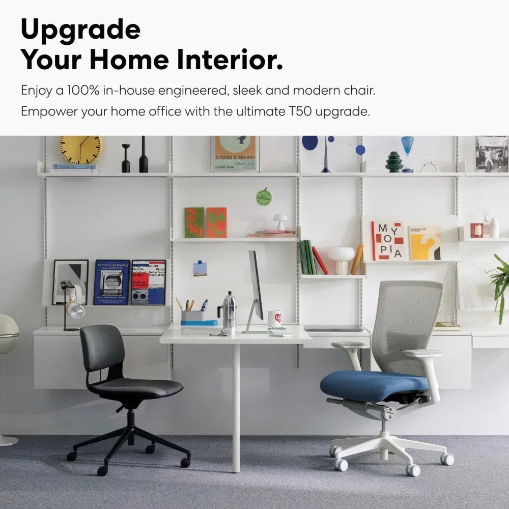 Ergonomic Office Chair with Adjustable Headrest, Lumbar Support, and 3D Armrest