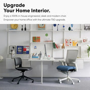 Ergonomic Office Chair with Adjustable Headrest, Lumbar Support, and 3D Armrest