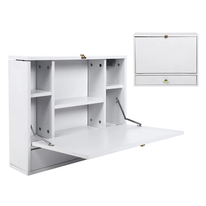 Wall Mounted Multifunctional Foldable Desk