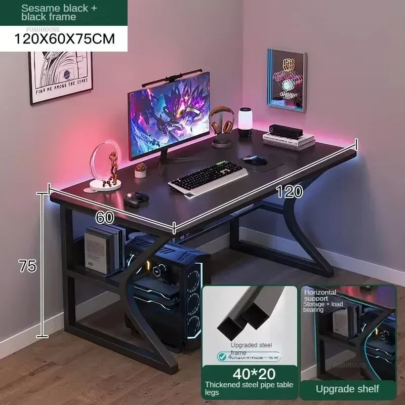 Nordic Desktop Computer E-sports Gaming Desk