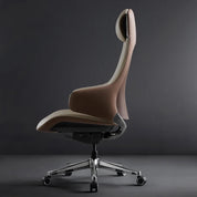 Nordic Leather Modern Ergonomic Office Chair