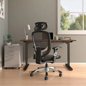 Staples Hyken Ergonomic Swivel Task Chair, Adjustable Office Chair with Breathable Mesh and Lumbar Support