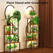Plant Stand Indoor with Grow Lights, Large Plant Stands for Indoor Plants Multiple, 67" Tall Plant Shelf Indoor, 10 Lights Tiere