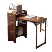 Home Bamboo Folding Desk Small Apartment Bedroom Computer Desk Student Children Study Desk Study Office Furniture