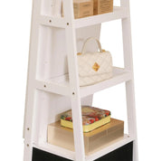 63.7" Lockable Rotating Jewelry Armoire with Full Length Mirror | Standing Storage Cabinet