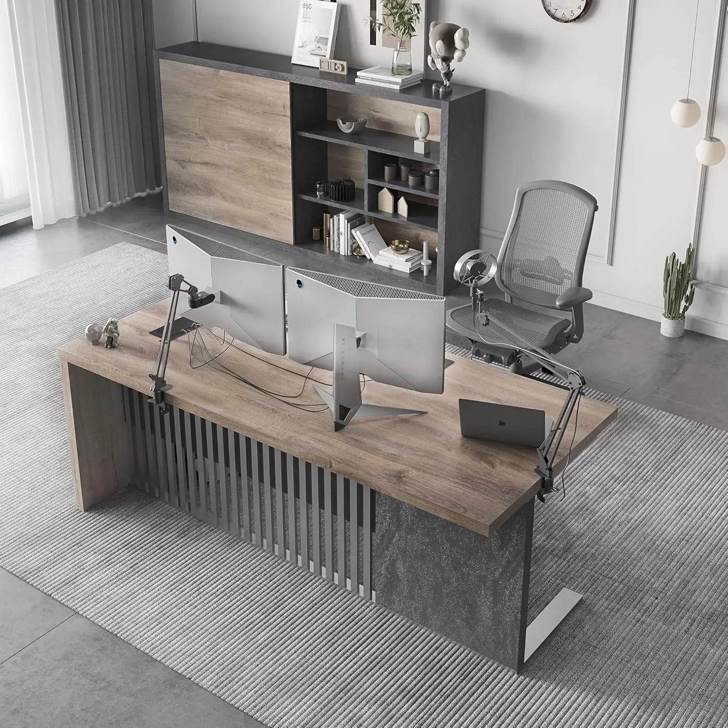 63in Modern Executive Office Computer Desk