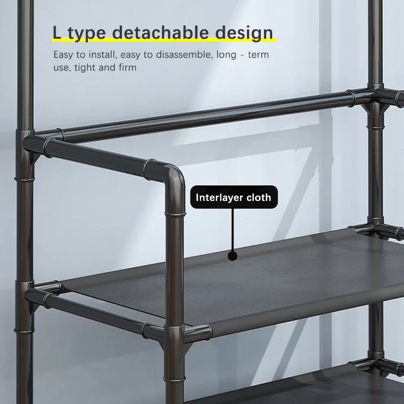 Multi-Layer Floor Storage Rack