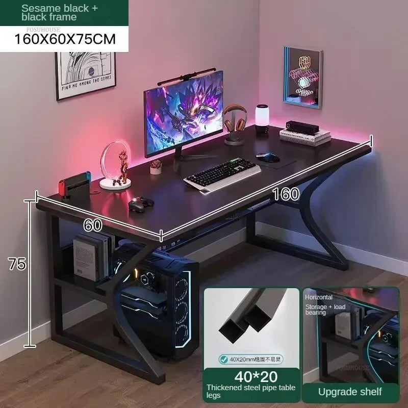 Nordic Desktop Computer E-sports Gaming Desk