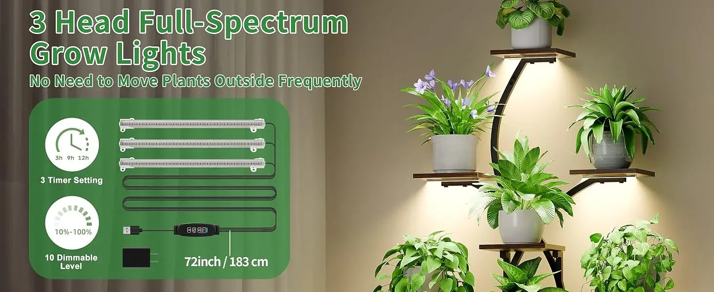 6 Tiered Plants Shelf for Indoor Plants