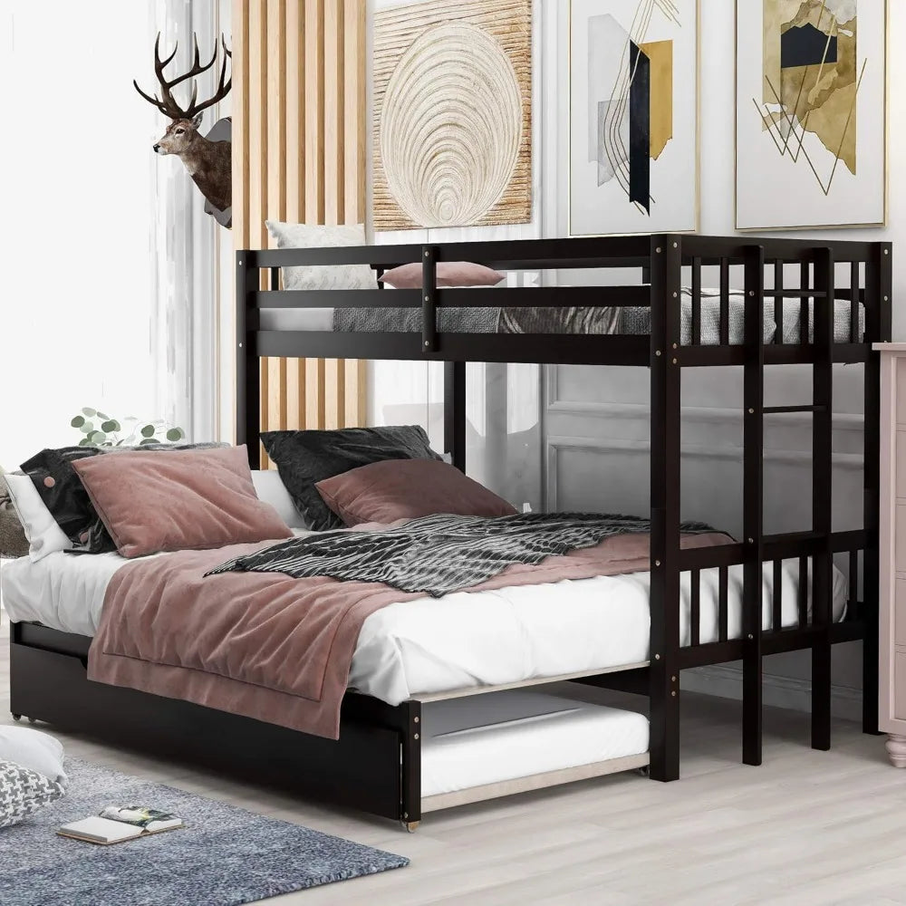 Twin Over Twin/King Extendable Bunk Beds