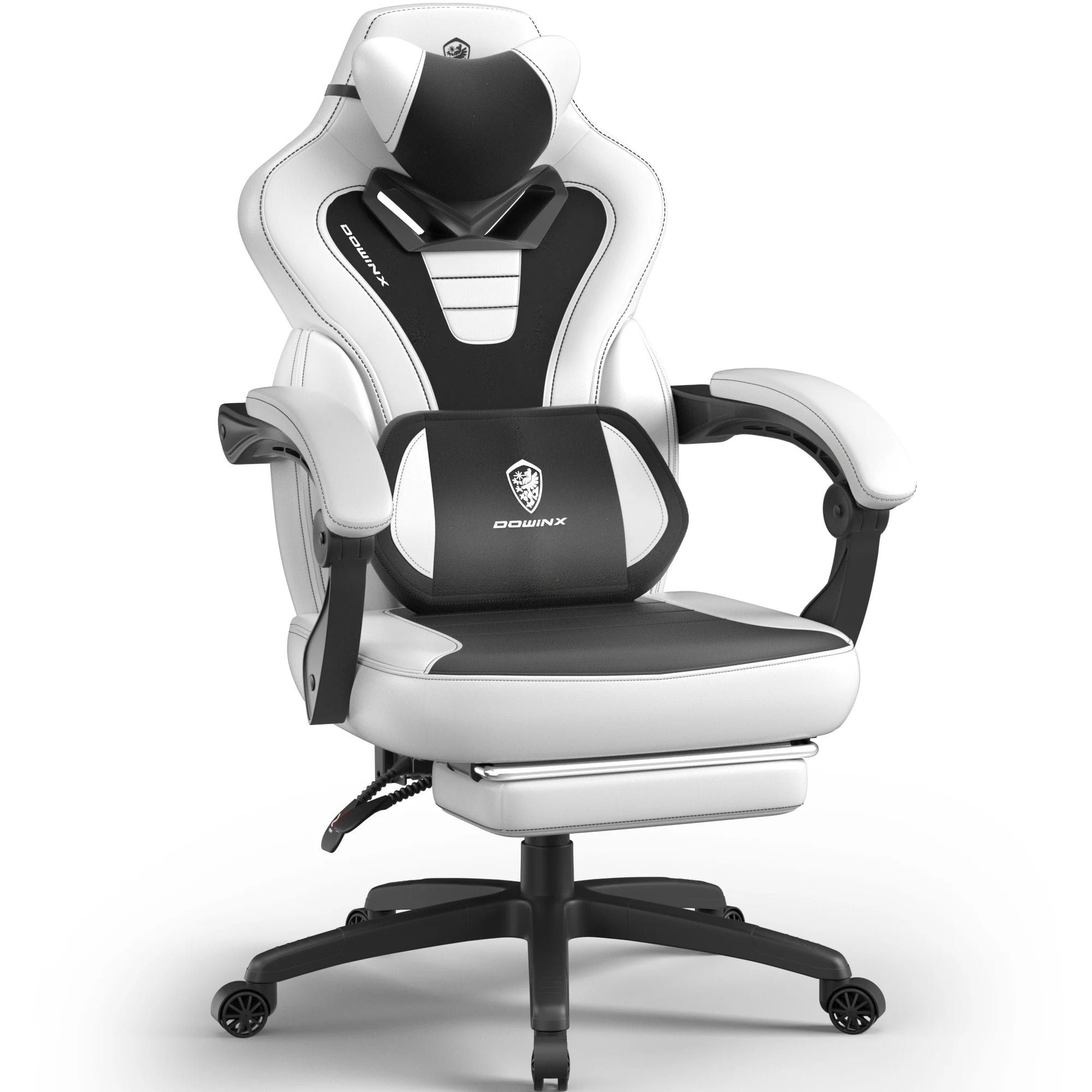 Big and Tall Fabric Gaming Chair for Heavy People with Footrest