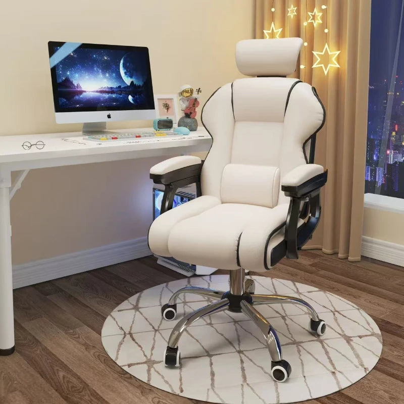 Computer Chair Home Gaming Chair Live Streaming Chair Comfortable Sedentary Office Chair College Dormitory Swivel Single Chair
