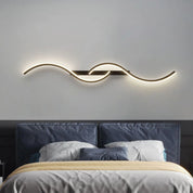 Modern LED Wall Lamp Minimalist Led Light Bedroom Bedside Long Strip Wall Sconces Living Room Sofa Home Indoor Lighting Fixture