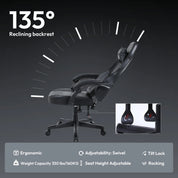 Ergonomic Gaming/Office Chair with Pocket Spring Cushion