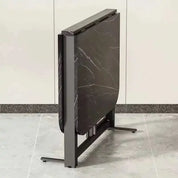 Foldable Modern Kitchen Retractable Rectangular Dining Table