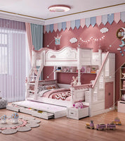 Luxury Combined Bunk Bed for Kids Room