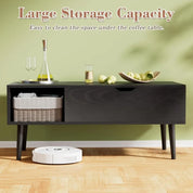 Wooden Coffee Table, Lift Top Coffee Table with Large Hidden Compartment and Shelf, Lift Tabletop Dining Table for Living Room