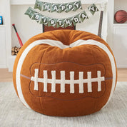 Sports Basketball Bean Bag Chair - Giant Bean Bag Chairs for Adults and Kids - Oversized Bean Bag Sofa Couch with Filler-Baske