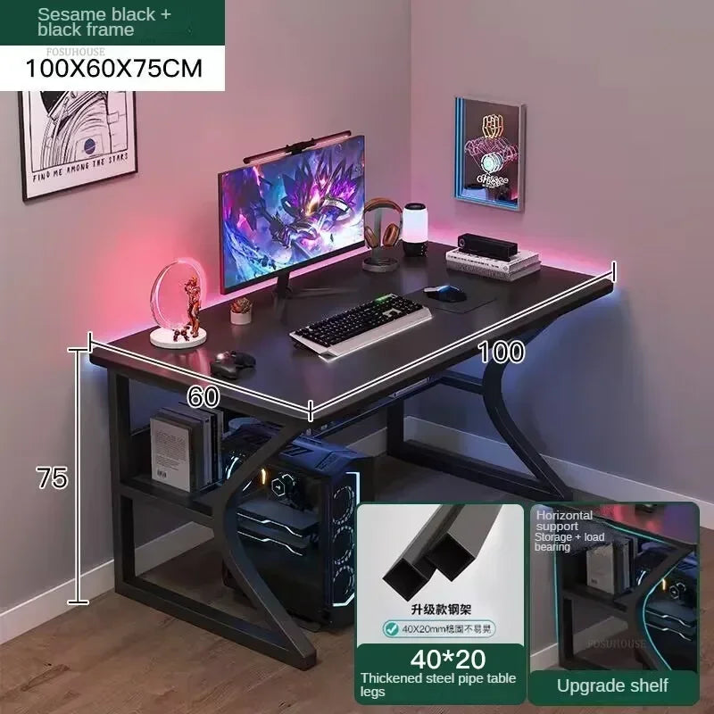 Nordic Desktop Computer E-sports Gaming Desk