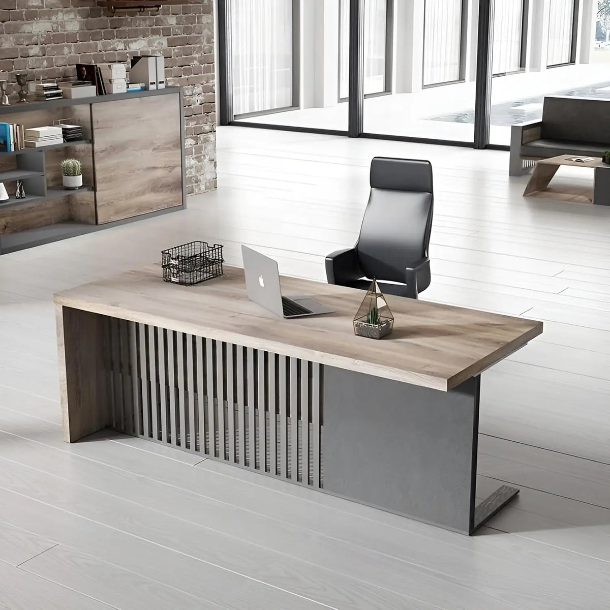 63in Modern Executive Office Computer Desk
