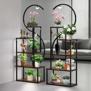 Plant Stand Indoor with Grow Lights, Large Plant Stands for Indoor Plants Multiple, 67" Tall Plant Shelf Indoor, 10 Lights Tiere