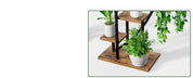Half Moon Indoor Plant Stand with Grow Lights