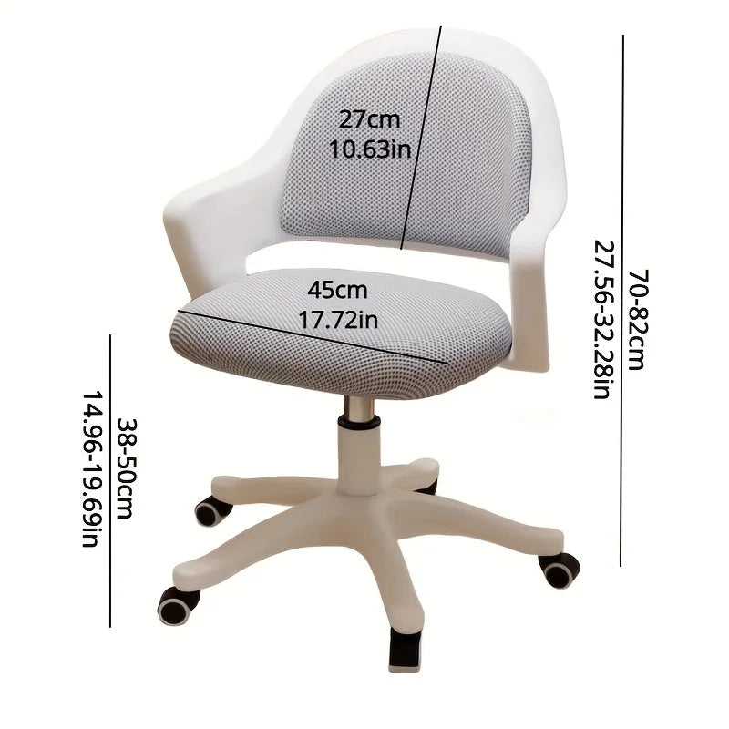 Comfortable Cushion Office Chair with Wheels