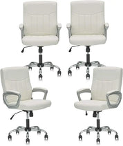 Executive Mid Back Ergonomic Managerial Chair with Lumbar Support