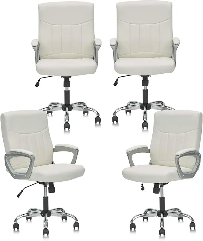 Executive Mid Back Ergonomic Managerial Chair with Lumbar Support
