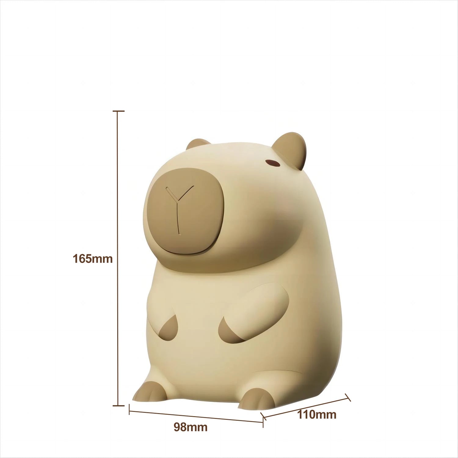 Cartoon Capybara Night Light