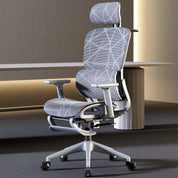 Ergonomic comfortable sedentary office chair with lumbar support