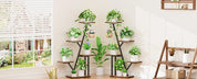 SmartSpace™ 5-Tier Corner Plant Stand with Grow Lights (2-Pack) – Indoor Vertical Plant Shelf
