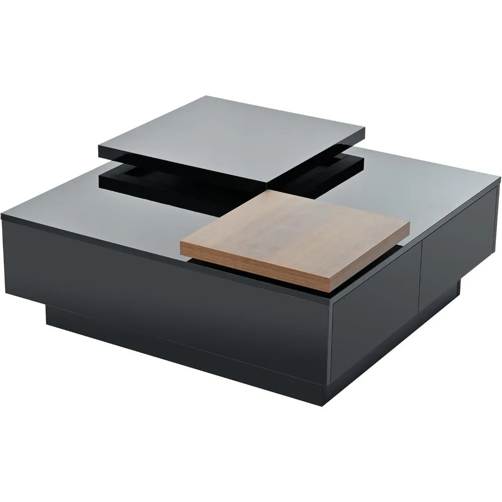 FurnishSpot SpaceSmart™ Adjustable Coffee Table with Hidden Storage