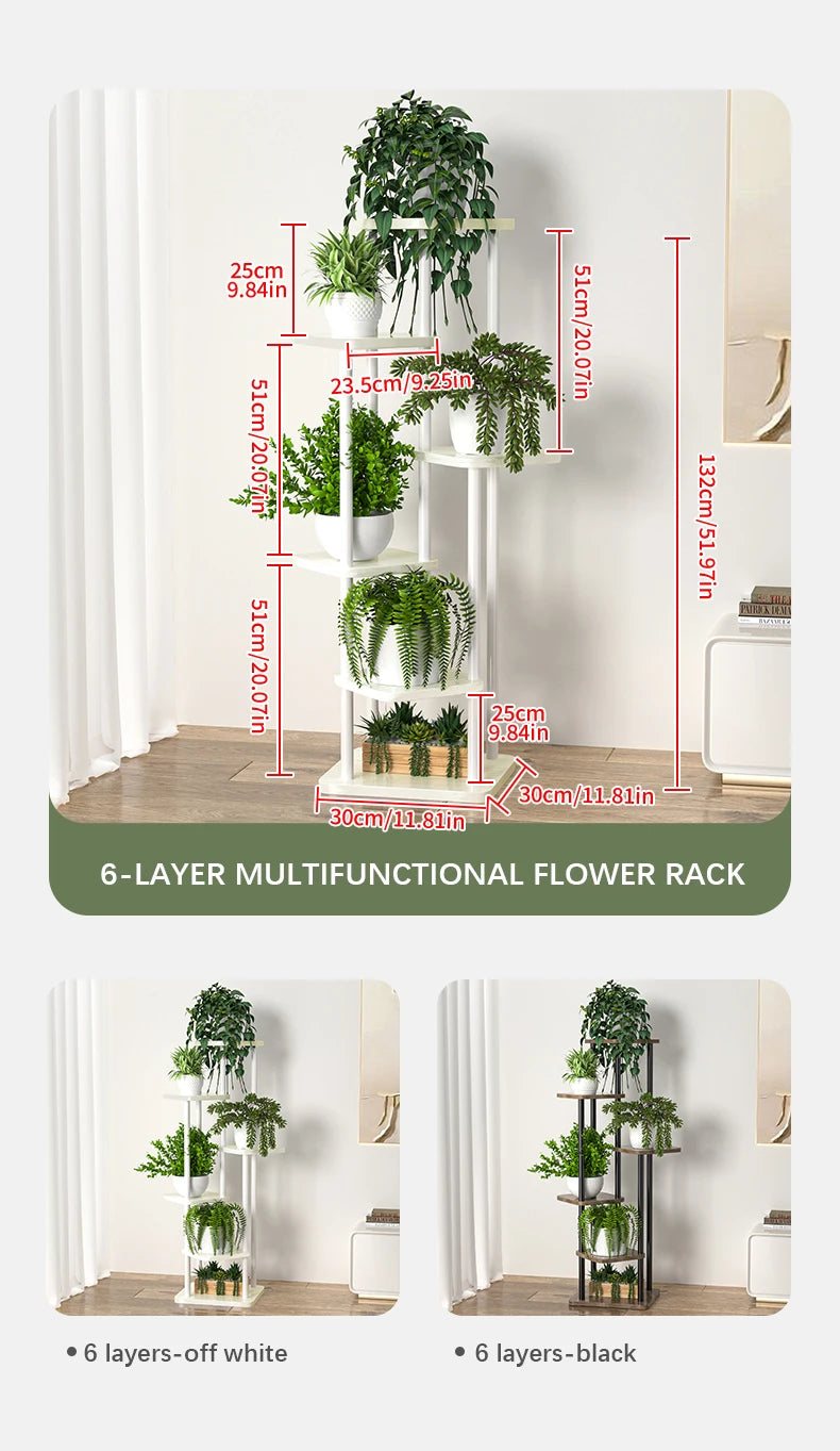 Home Garden Flower Pot Organizer