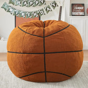 Sports Basketball Bean Bag Chair - Giant Bean Bag Chairs for Adults and Kids - Oversized Bean Bag Sofa Couch with Filler-Baske