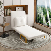 FurnishSpot™ 3-In-1 Folding Sofa Bed with Adjustable Backrest & Pillow