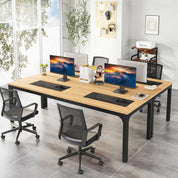 Tribesigns 78.7 Inches Extra Long Computer Desk 2 Person Desk, Double Long Desk, Workstaion for Home Office