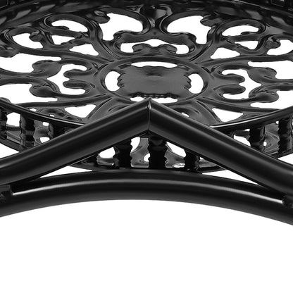 4-Tier Metal Plant Stand Heart Flower Pot Stand 6 Potted Plant Display Rack Indoor Outdoor Plant Shelf for Balcony Patio Garden