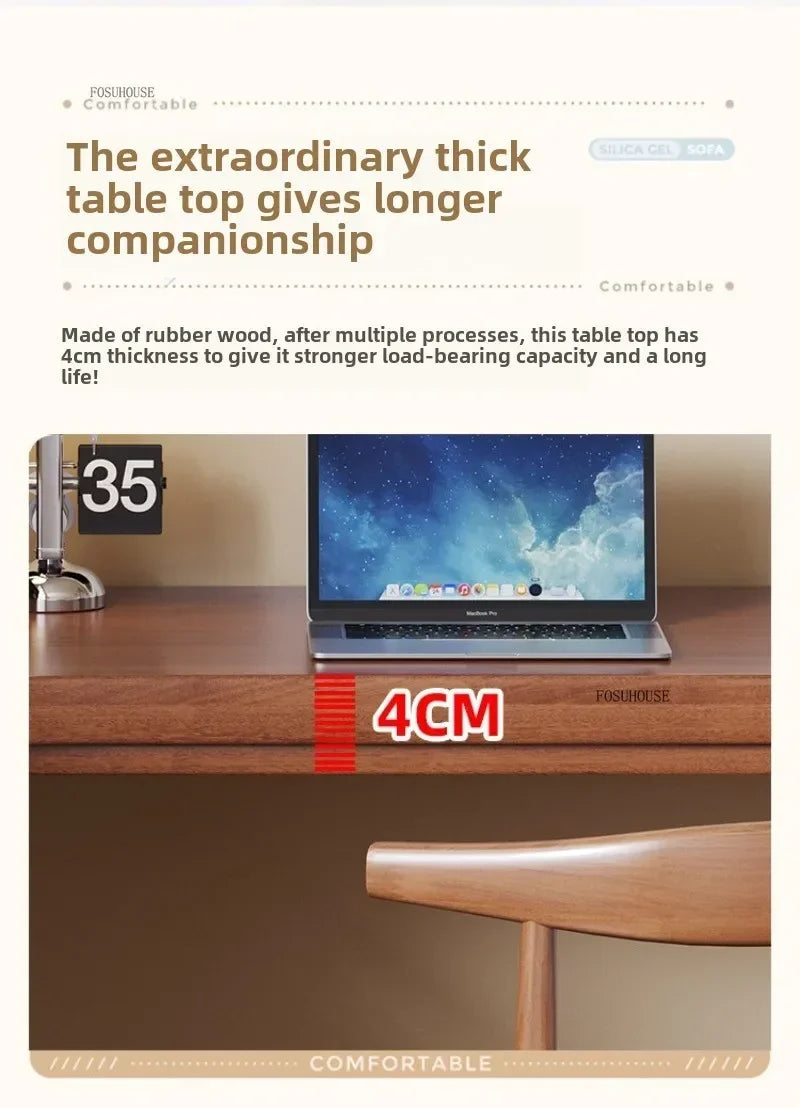 European Solid Wood Corner Computer Desks Home Desktop Computer Table L-shaped Long Writing Desks Double E-sports Gaming Table D