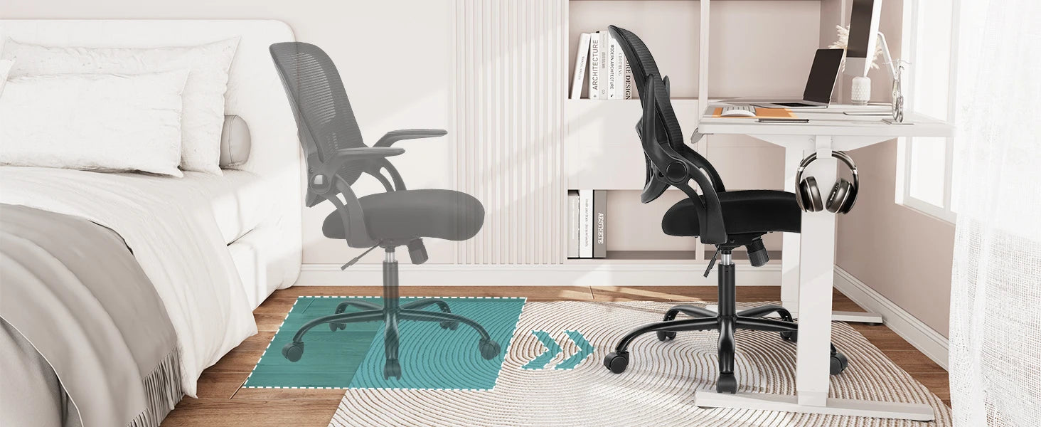 Ergonomic Mesh Backrest Office Desk Chair with Adjustable Height