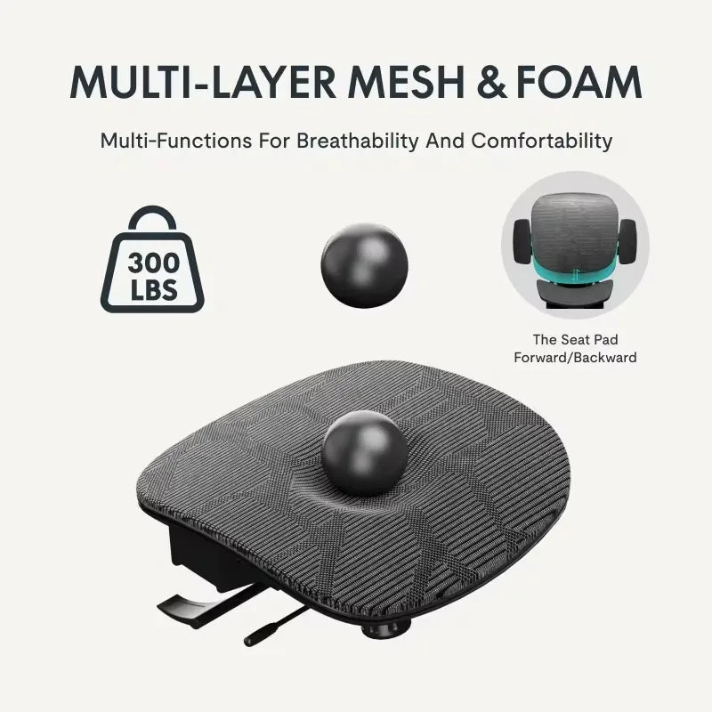 Ergonomic Gaming Chair Reclining Gamer Chair with Adjustable Lumbar Support & 4D Armrests High Back Gaming Chairs for Adults