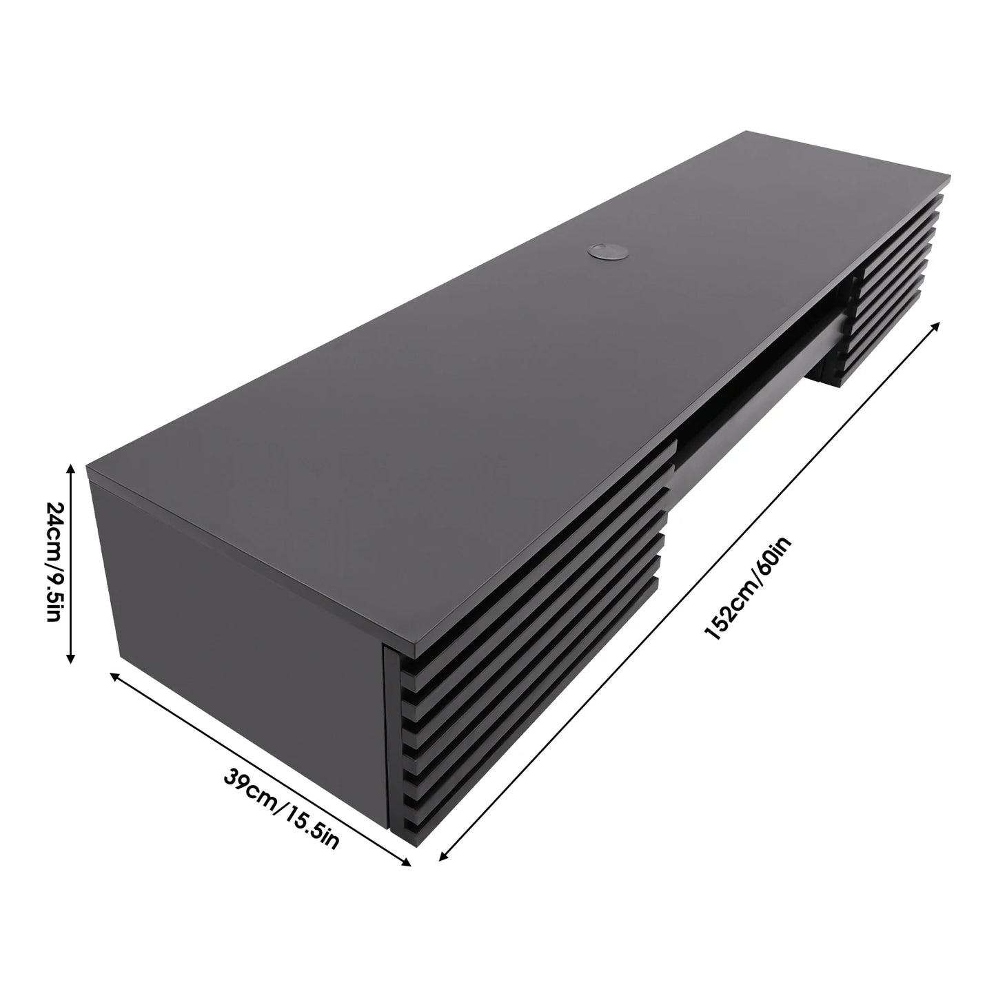 Wall Mounted Desk with Drawers