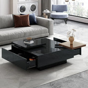 FurnishSpot SpaceSmart™ Adjustable Coffee Table with Hidden Storage